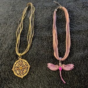 🪀Corded necklaces with pendants🪀